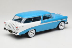Chevrolet Bel Air Nomad Tyrkysová & Bílý KK-Scale 1:18 KKDC181292 Kov – obrázek 2 z 6