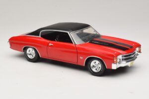 Chevrolet Chevelle SS454 Červený Maisto 1:18 31890-P1 Kov – obrázek 6 z 8