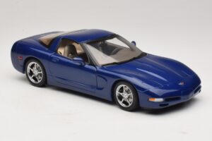 Chevrolet Corvette C5 Commemorative Edition Modrý AUTOart 1:18 71157 Kov – obrázek 7 z 9