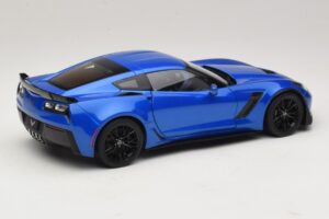 Chevrolet Corvette C7 Z06 Laguna Blue Tintcoat AUTOart 1:18 71265 Kompozit – obrázek 3 z 8