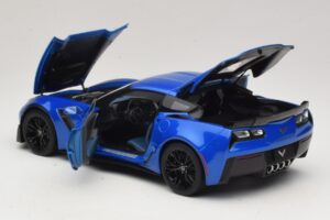 Chevrolet Corvette C7 Z06 Laguna Blue Tintcoat AUTOart 1:18 71265 Kompozit – obrázek 5 z 8