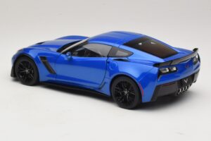 Chevrolet Corvette C7 Z06 Laguna Blue Tintcoat AUTOart 1:18 71265 Kompozit – obrázek 7 z 8