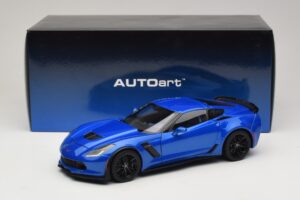 Chevrolet Corvette C7 Z06 Laguna Blue Tintcoat AUTOart 1:18 71265 Kompozit – obrázek 8 z 8