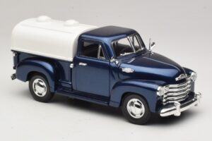 Chevrolet Pickup Modrý Mira 1:18 6270 Kov – obrázek 6 z 8