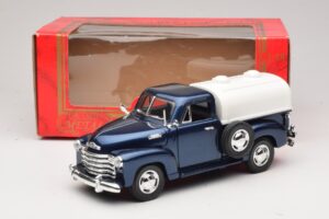 Chevrolet Pickup Modrý Mira 1:18 6270 Kov – obrázek 8 z 8