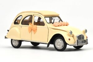 Citroen 2CV Wedding Gift Béžová Norev 1:18 181475 Kov – obrázek 2 z 3