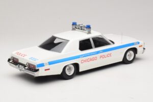 Dodge Monaco Chicago Policie KK-Scale 1:18 KKDC181151 Kov – obrázek 2 z 6