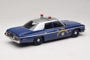 Dodge Monaco Nevada Highway Patrol Modrá & Stříbrná KK-Scale 1:18 KKDC181155 Kov – obrázek 2 z 6