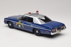 Dodge Monaco Nevada Highway Patrol Modrá & Stříbrná KK-Scale 1:18 KKDC181155 Kov – obrázek 5 z 6