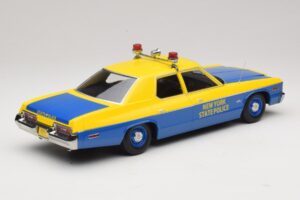 Dodge Monaco New York State Police Žlutá & Modrá KK-Scale 1:18 KKDC181156 Kov – obrázek 2 z 6
