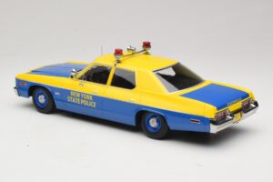 Dodge Monaco New York State Police Žlutá & Modrá KK-Scale 1:18 KKDC181156 Kov – obrázek 5 z 6