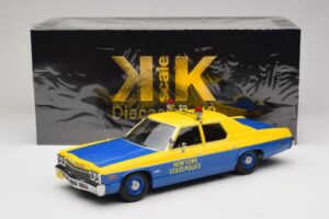 Dodge Monaco New York State Police Žlutá & Modrá KK-Scale 1:18 KKDC181156 Kov – obrázek 6 z 6