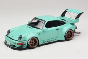 Porsche 911 964 RWB Kashiwa Blue GT Spirit 1:18 Porsche 911 964 RWB Kashiwa Blue GT Spirit 1:18 GT569 Pryskyřice