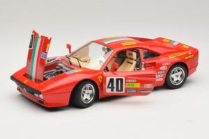 Ferrari 288 GTO #40 Červený Bburago 1:18 3027-P4 Kov – obrázek 2 z 8