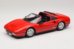 Ferrari 328 GTS Červený S Černým Interiérem KK-Scale 1:18 KKDC180551 Kov