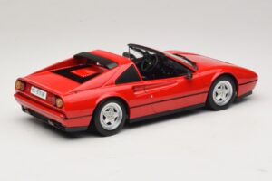 Ferrari 328 GTS Červený S Černým Interiérem KK-Scale 1:18 KKDC180551 Kov – obrázek 3 z 7