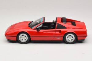 Ferrari 328 GTS Červený S Černým Interiérem KK-Scale 1:18 KKDC180551 Kov – obrázek 4 z 7