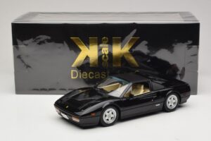 Ferrari 328 GTS US Version Černý Miami Vice Sonny KK-Scale 1:18 KKDC181702 Kov – obrázek 7 z 7
