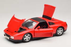 Ferrari 348 TS Červený Maisto 1:18 31804 Kov – obrázek 3 z 8