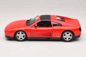 Ferrari 348 TS Červený Maisto 1:18 31804 Kov – obrázek 4 z 8