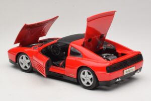 Ferrari 348 TS Červený Maisto 1:18 31804 Kov – obrázek 5 z 8