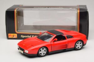 Ferrari 348 TS Červený Maisto 1:18 31804 Kov – obrázek 8 z 8