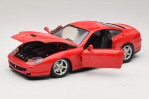 Ferrari 550 Maranello Červený Majorette 1:18 5974 Kov – obrázek 2 z 8
