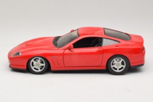 Ferrari 550 Maranello Červený Majorette 1:18 5974 Kov – obrázek 4 z 8