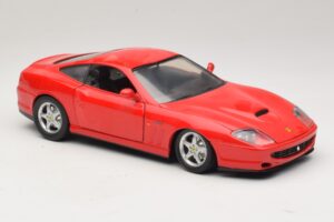 Ferrari 550 Maranello Červený Majorette 1:18 5974 Kov – obrázek 6 z 8