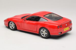 Ferrari 550 Maranello Červený Majorette 1:18 5974 Kov – obrázek 7 z 8