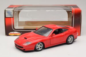 Ferrari 550 Maranello Červený Majorette 1:18 5974 Kov – obrázek 8 z 8