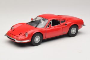 Ferrari Dino 246 Červený Majorette 1:18 5271 Kov