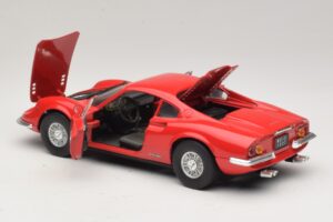 Ferrari Dino 246 Červený Majorette 1:18 5271 Kov – obrázek 5 z 8