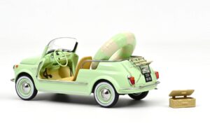 Fiat 500 Jolly Zelený Norev 1:18 187794 Kov – obrázek 2 z 5
