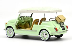 Fiat 500 Jolly Zelený Norev 1:18 187794 Kov – obrázek 3 z 5