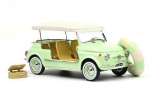 Fiat 500 Jolly Zelený Norev 1:18 187794 Kov – obrázek 4 z 5