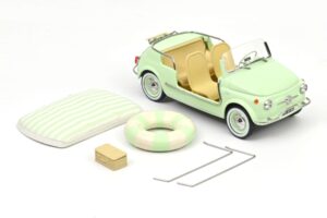 Fiat 500 Jolly Zelený Norev 1:18 187794 Kov – obrázek 5 z 5