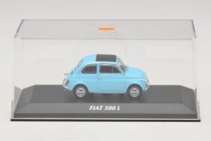 Fiat 500 L Modrý Maxichamps 1:43 940121601 Kov – obrázek 4 z 5