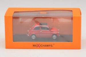 Fiat 500 L Červený Maxichamps 1:43 940121600 Kov – obrázek 5 z 5