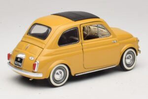 Fiat 500 Žlutý Solido 1:18 8042 Kov – obrázek 3 z 8