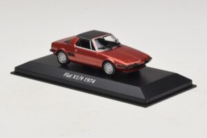 Fiat X1/9 Červený Maxichamps 1:43 940121662 Kov – obrázek 3 z 5