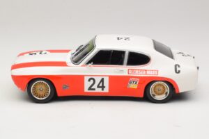 Ford Capri RS 2600 #24 D. Glemser / J. Mass 9 Hours of Kyalami Class Winner 1971 Minichamps 1:18 155718509 Kov – obrázek 3 z 6