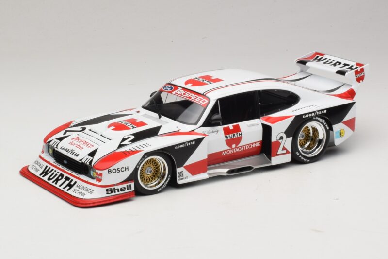 Ford Capri Turbo Group 5 Wurth #2 K. Ludwig DRM Champion 1981 Minichamps 1:18 100818602 Kov