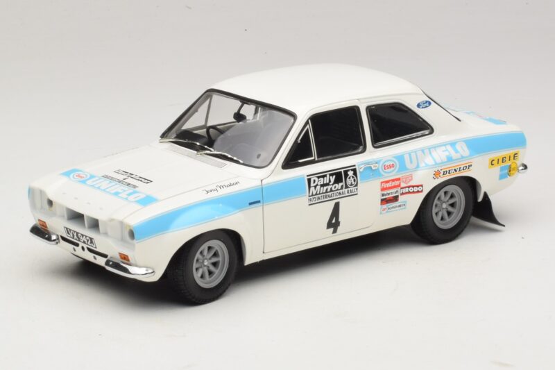 Ford Escort Mk1 RS1600 #4 R. Clark / T. Mason Winners RAC Rally 1972 Minichamps 1:18 100728104 Kov