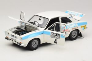 Ford Escort Mk1 RS1600 #4 R. Clark / T. Mason Winners RAC Rally 1972 Minichamps 1:18 100728104 Kov – obrázek 2 z 8