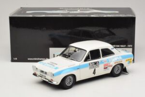 Ford Escort Mk1 RS1600 #4 R. Clark / T. Mason Winners RAC Rally 1972 Minichamps 1:18 100728104 Kov – obrázek 8 z 8