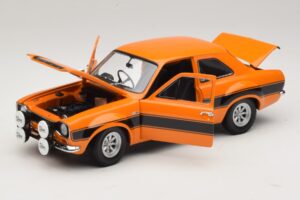 Ford Escort Mk1 RS1600 AVO Oranžová S Černými Pruhy Minichamps 1:18 100688104 Kov – obrázek 2 z 8