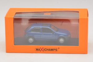 Ford Fiesta Mk4 Modrá Metalíza Maxichamps 1:43 940085061 Kov – obrázek 5 z 5