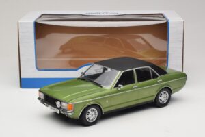 Ford Granada Mk1 Zelená Metalíza & Černá MCG 1:18 MCG18569 Kov – obrázek 6 z 6