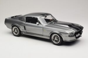 Ford Mustang Shelby GT500 Eleanor Šedá Metalíza & Černý KK-Scale 1:12 KKDC120171 Kov – obrázek 6 z 8